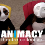 Animacy Theatre Collective business card, Design by Kathryn Hanson, ShutteredEye