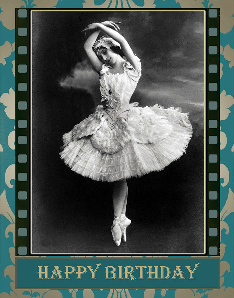 The Ballerina greeting card by Kathryn Hanson, ShutteredEye.